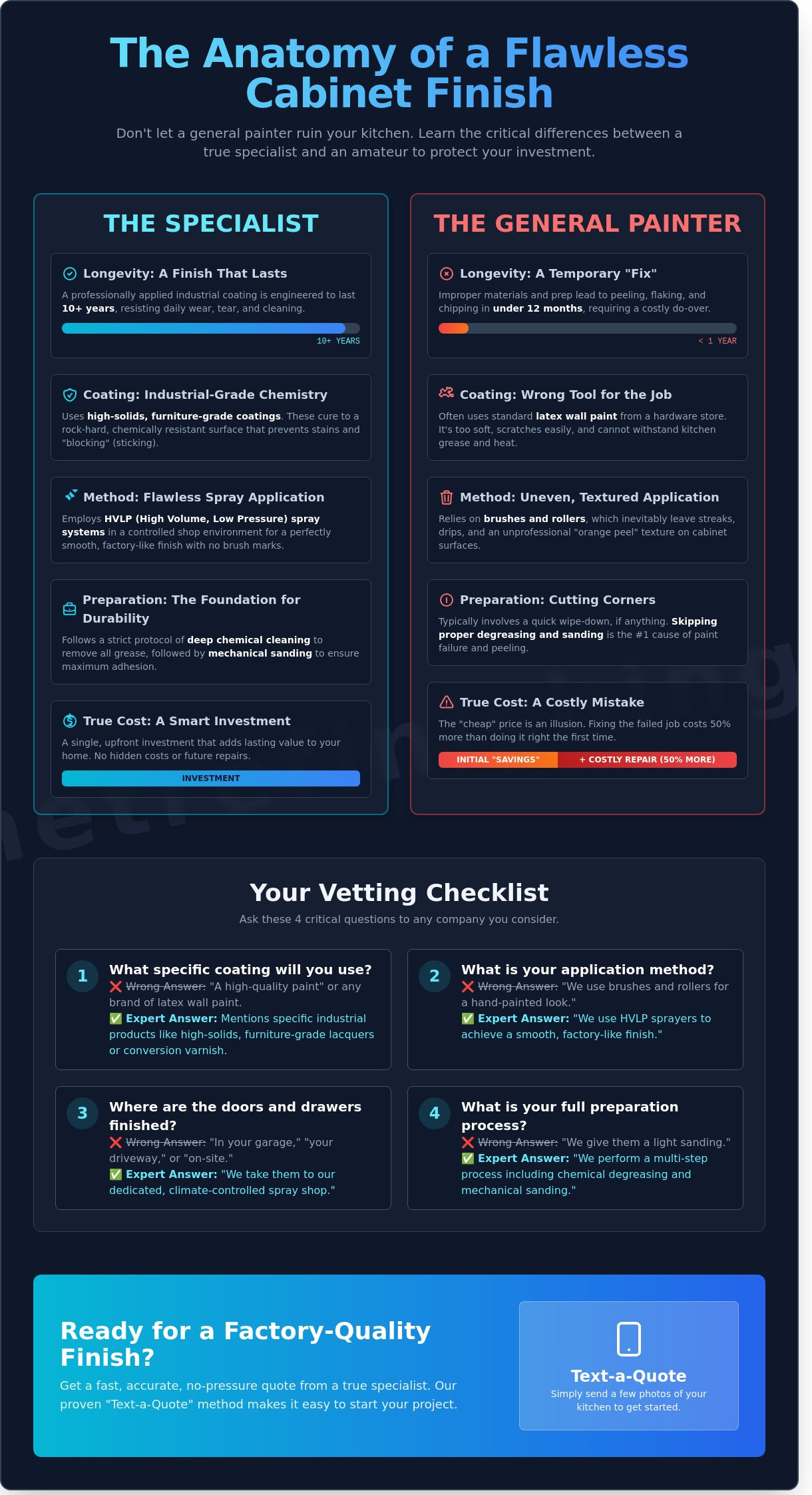 15 Critical Questions to Ask a Cabinet Refinishing Company Before You Hire
