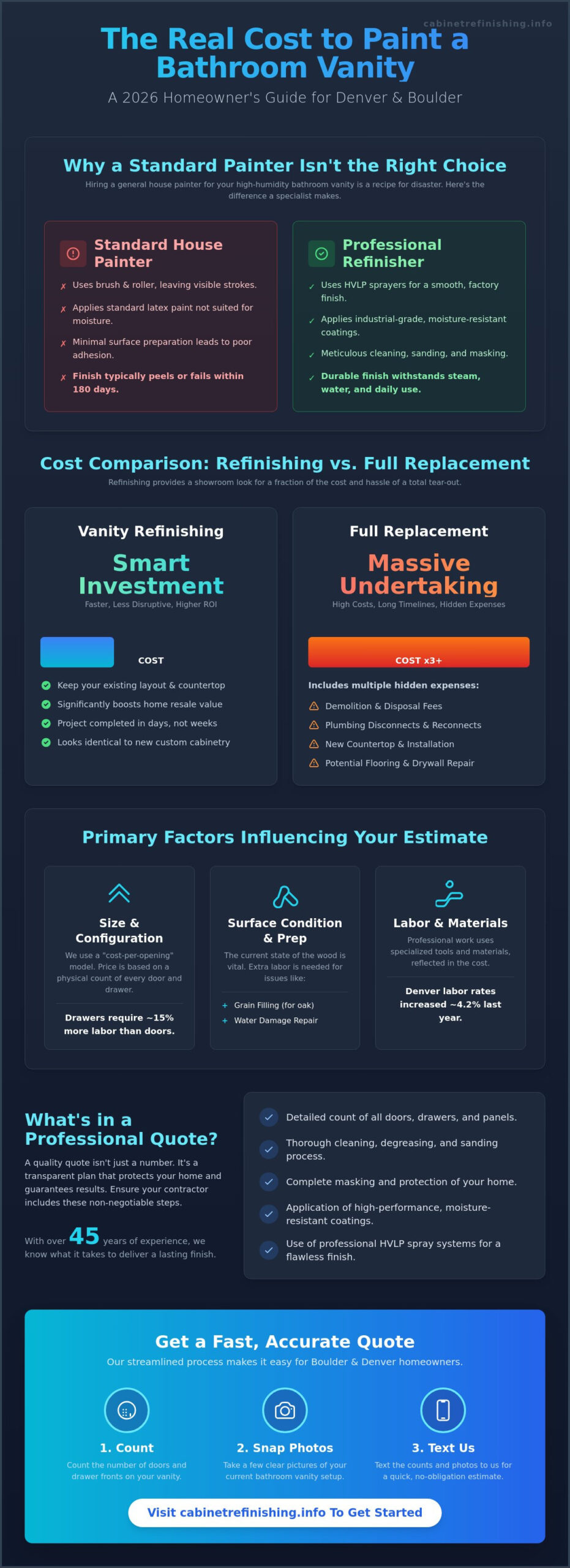 Cost to Paint a Bathroom Vanity: 2026 Buying Guide for Homeowners