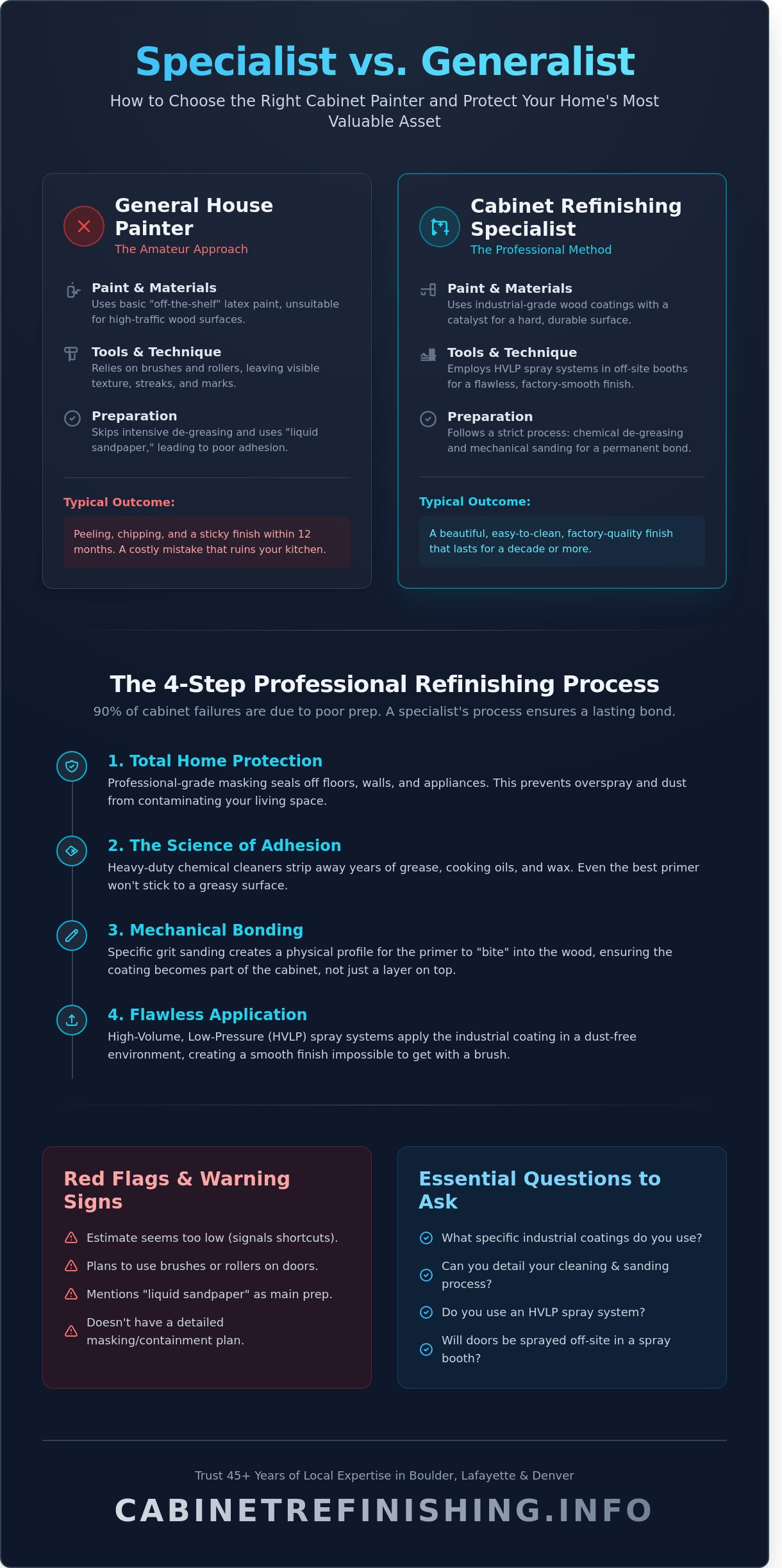 How to Choose a Cabinet Painter: A Homeowner’s Guide to Professional Results