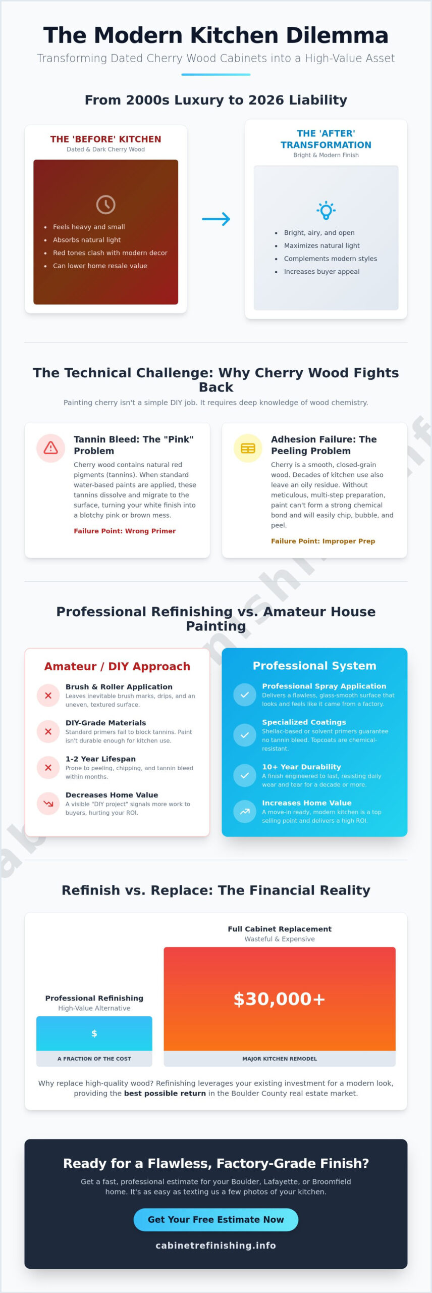 Painting Cherry Wood Cabinets: The Professional Guide to a Factory Finish