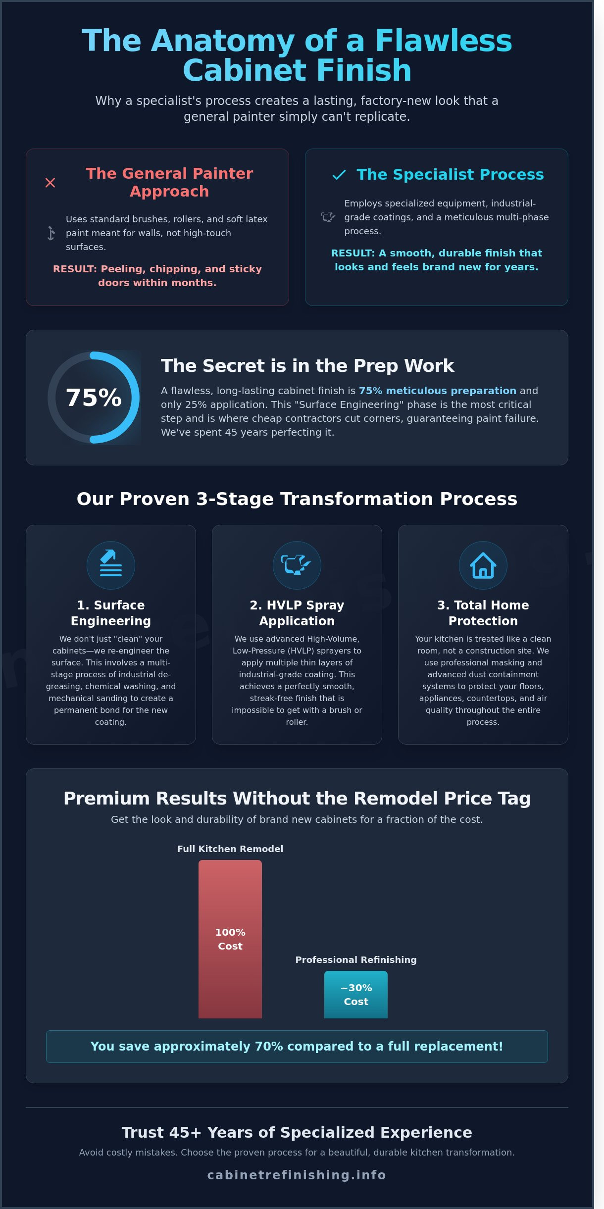 The Professional Cabinet Painting Process: How We Achieve a Factory Finish