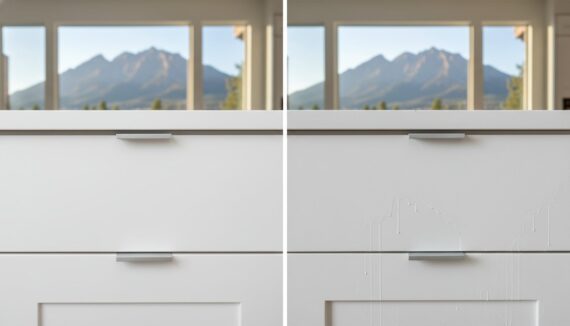 Spraying vs. Rolling Kitchen Cabinets: Which Finish is Right for Your Boulder Home?