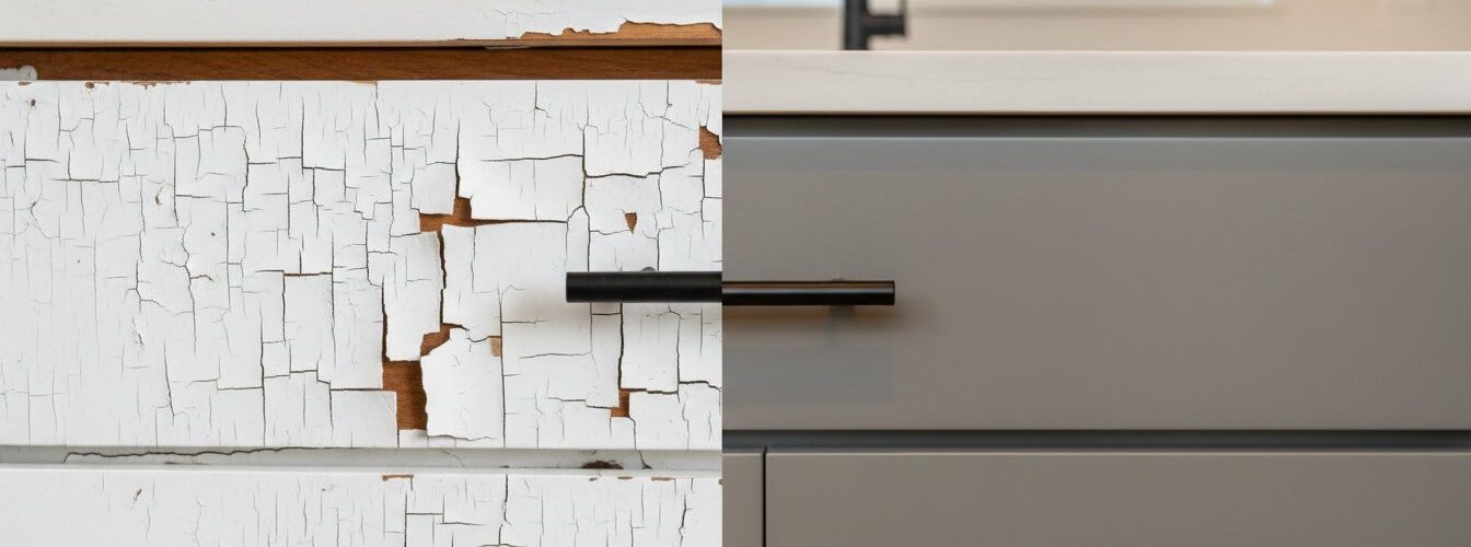 Peeling Cabinet Paint Repair: Why It Happens and How to Fix It Right