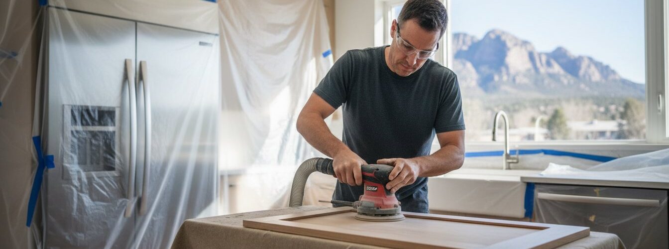 Professional Cabinet Surface Preparation for Painting: The Secret to a Factory Finish
