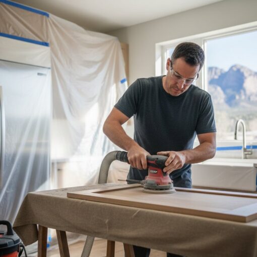 Professional Cabinet Surface Preparation for Painting: The Secret to a Factory Finish