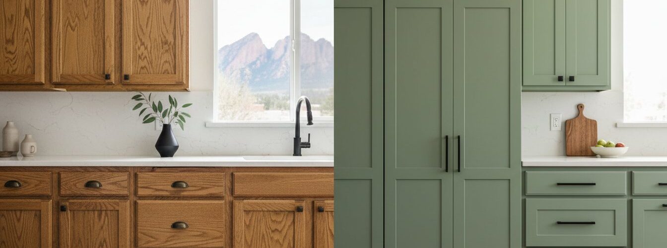 Wood Cabinet Refinishing Boulder: The Homeowner’s 2026 Guide to a Factory Finish