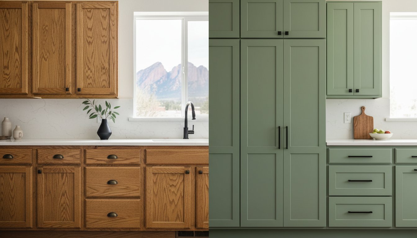 Wood Cabinet Refinishing Boulder: The Homeowner’s 2026 Guide to a Factory Finish