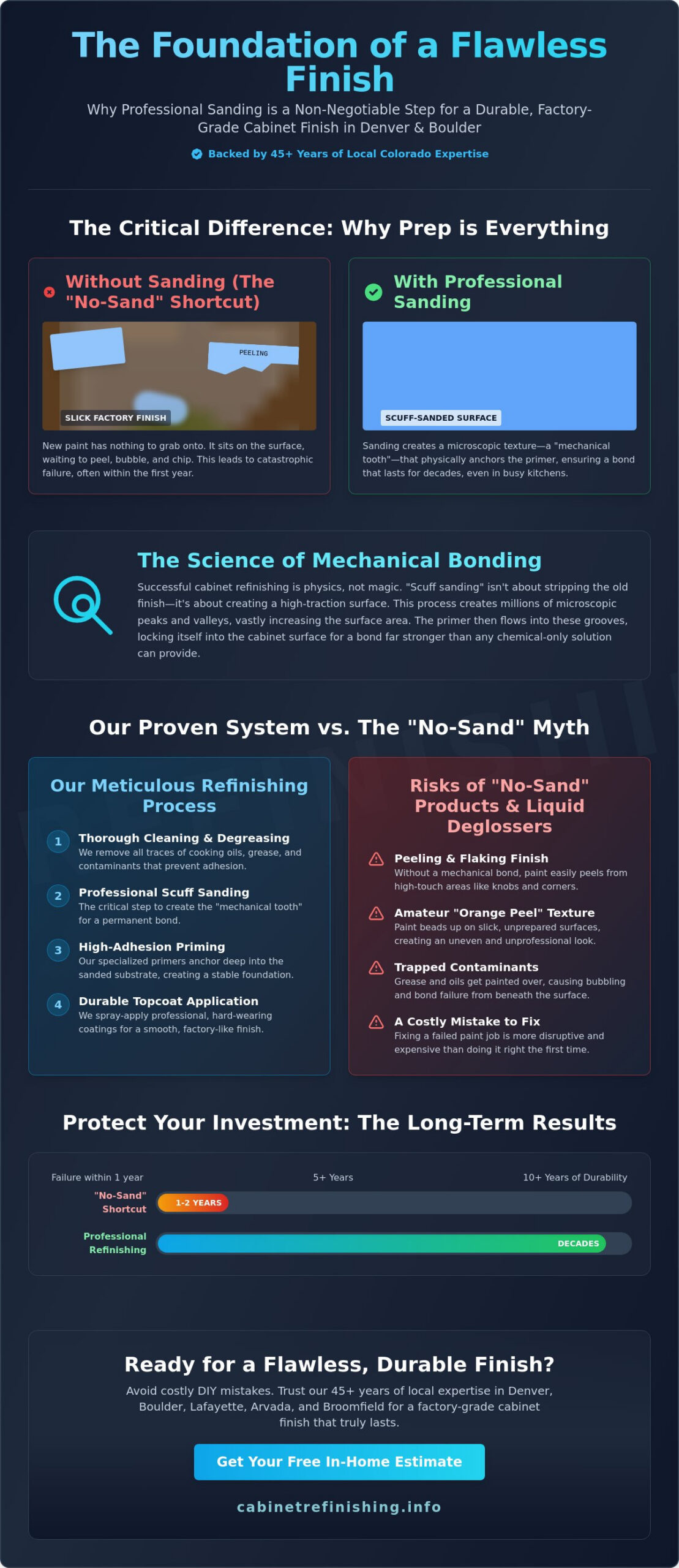 The Critical Importance of Sanding Cabinets Before Painting: Why Prep Matters